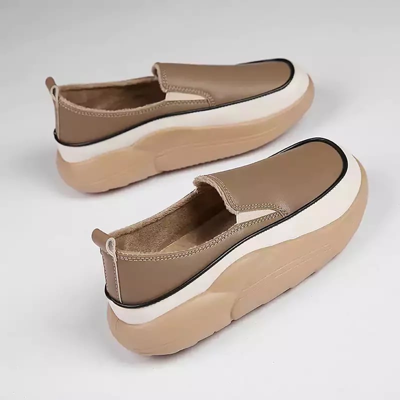 Mocasines de plataforma para mujer