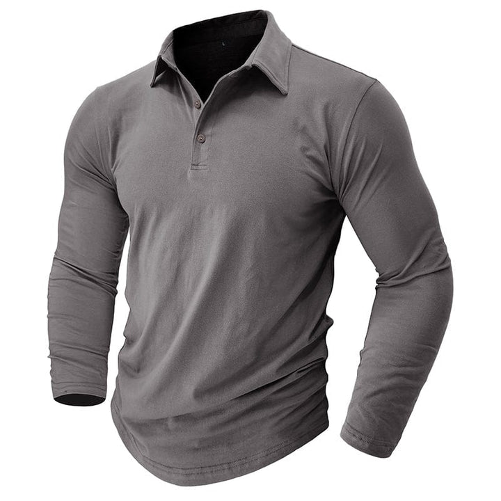 Elegante polo de corte entallado