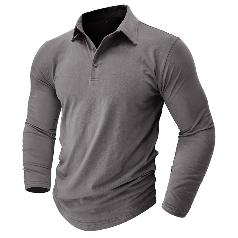 Muscle Fit Longsleeve Polo