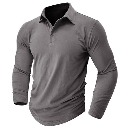 Muscle Fit Longsleeve Polo