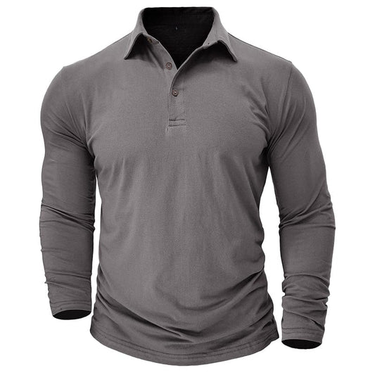 Muscle Fit Longsleeve Polo