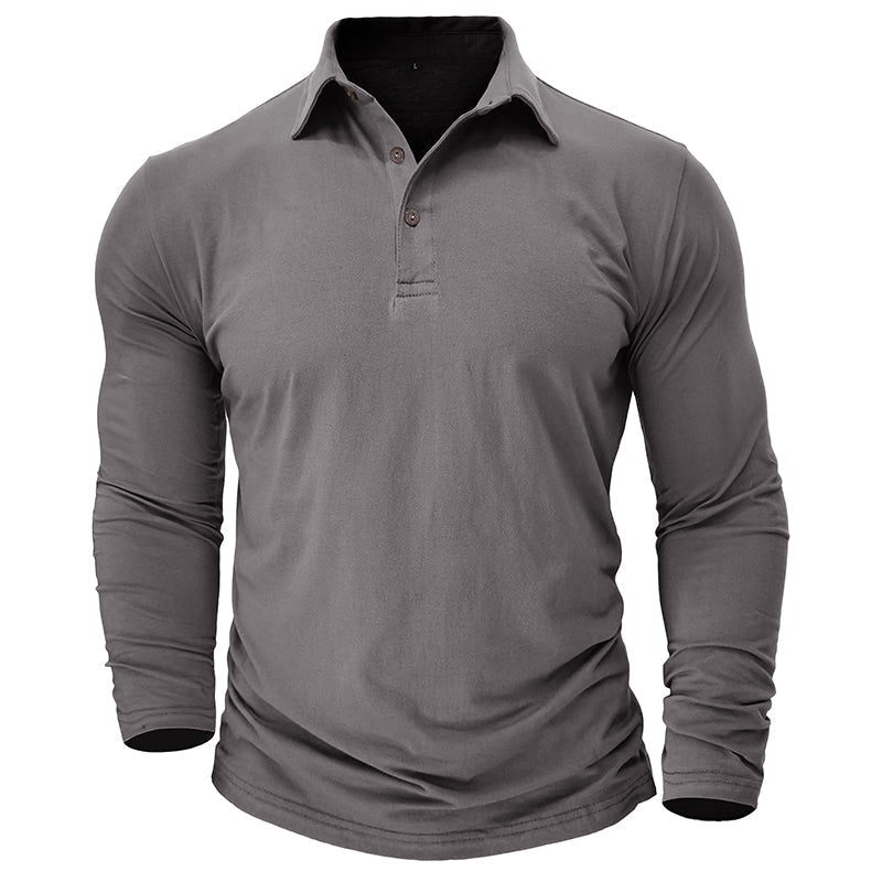 Polo de manga larga Modern Edge