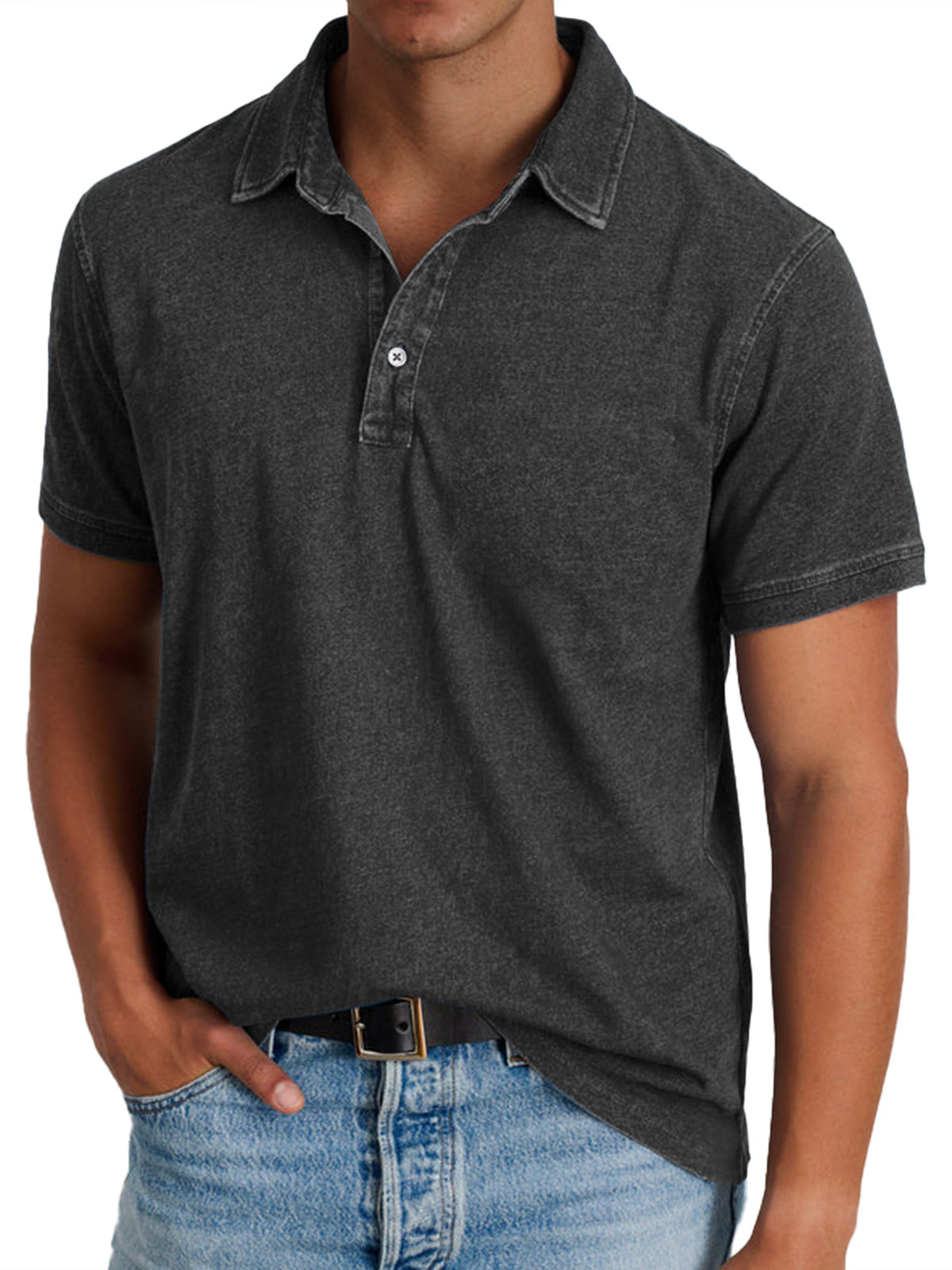 Classic Collar Polo Shirt
