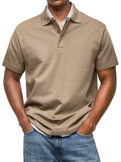 Essential Short-Sleeve Polo Shirt
