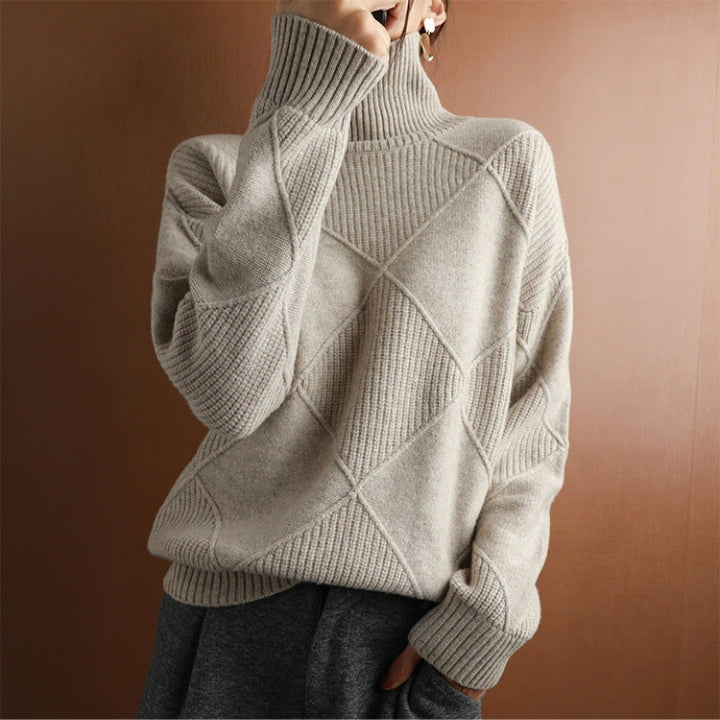 Women’s Cozy Oversized Ribbed Knit Sweater