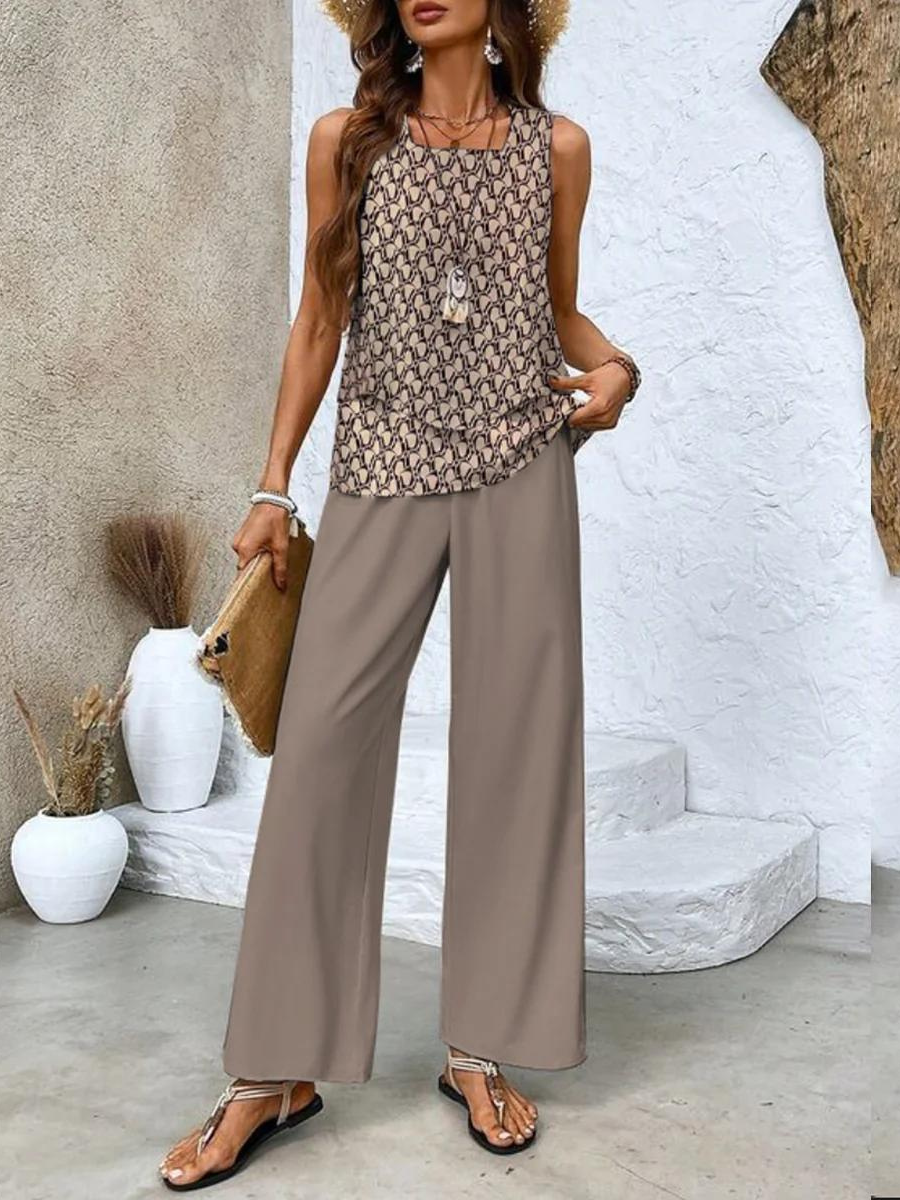Elegante conjunto de verano