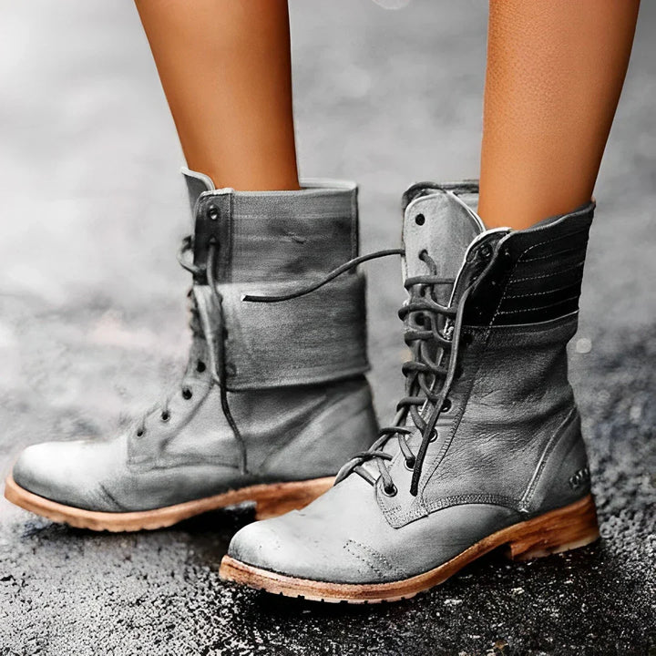 Women’s Lace-Up Combat Boots