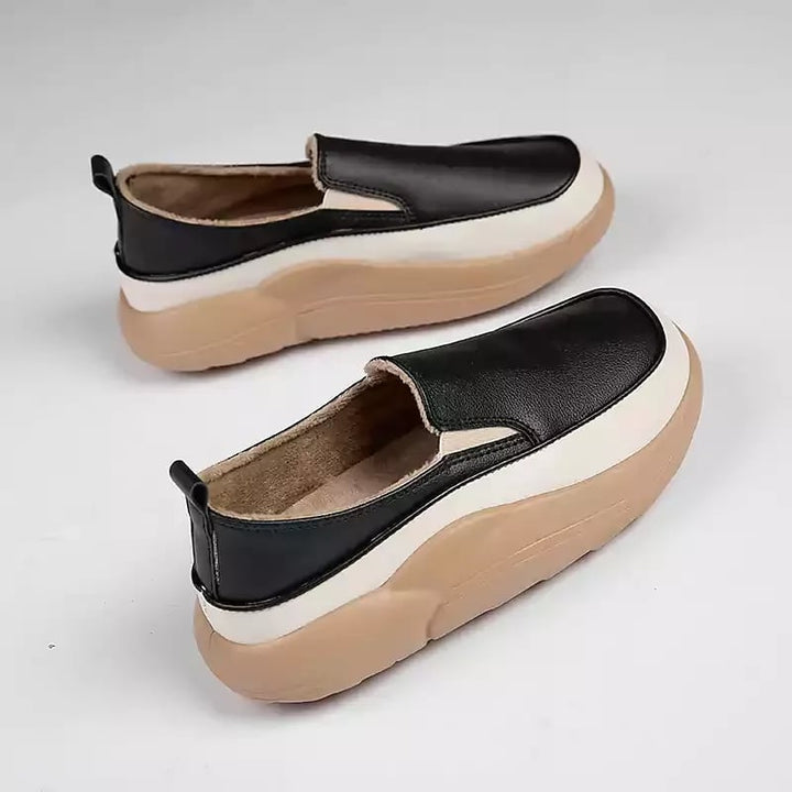 Mocasines de plataforma para mujer