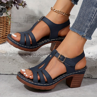 Classic Buckle Sandals