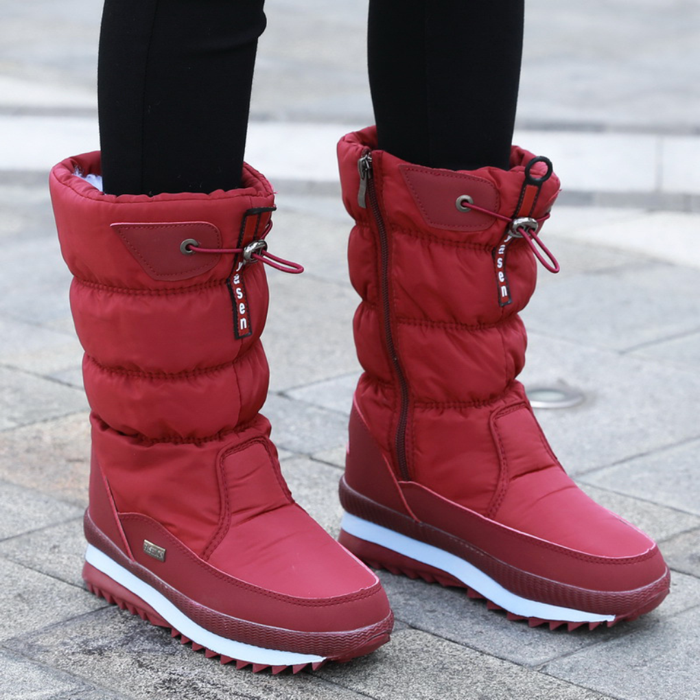 Women's Winter Insulated Zipper Boots