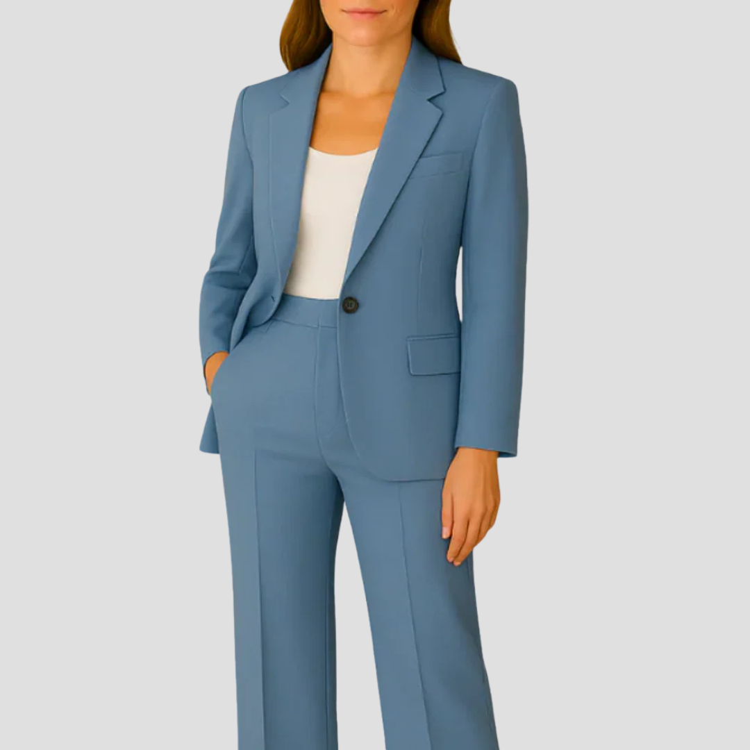 Conjunto de Sastre para Mujer con Blazer Largo