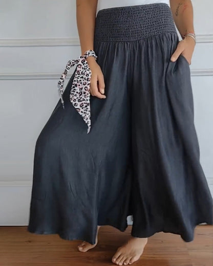 Comfy Wide-Leg Trousers