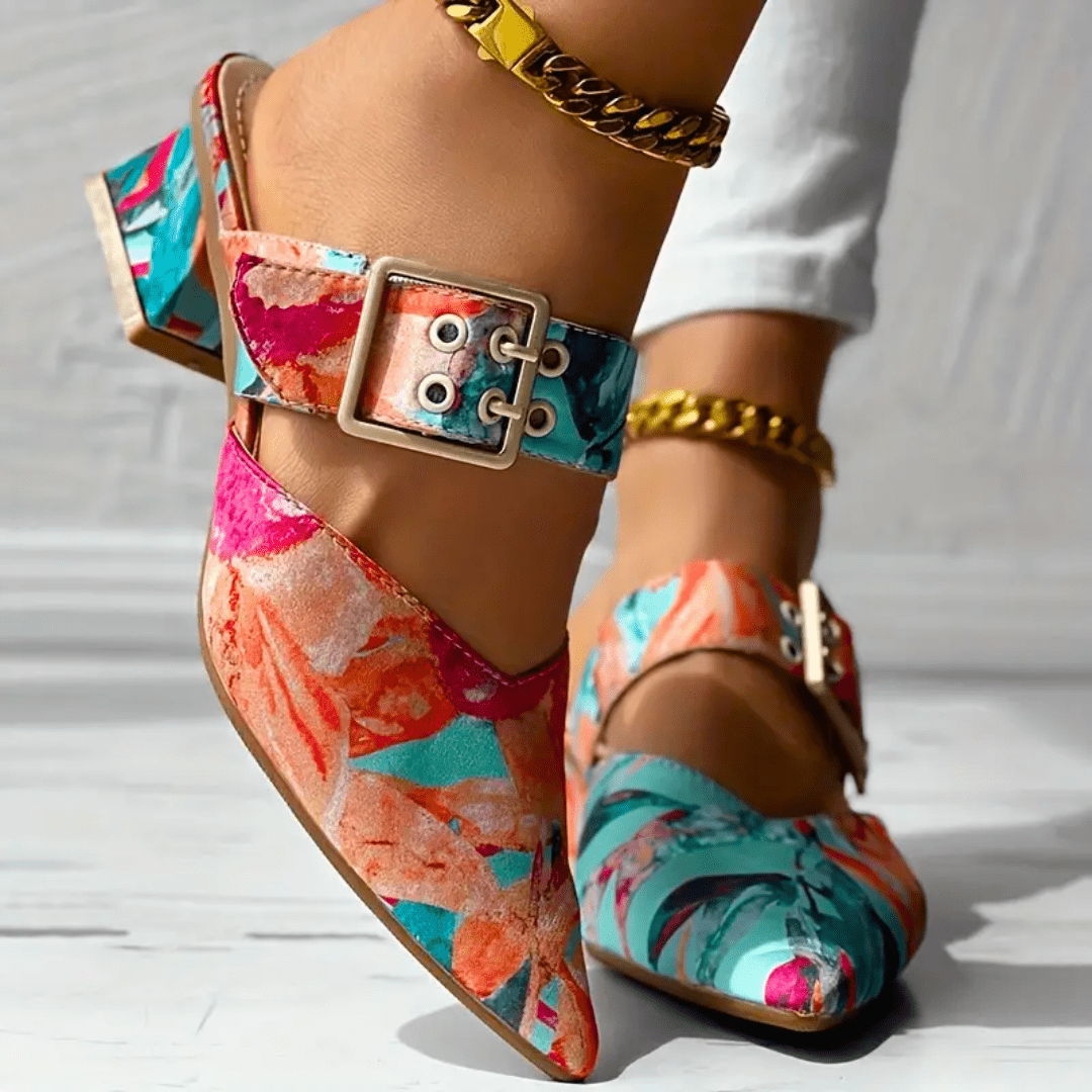 Zapatos de tacón Brights Rainbow