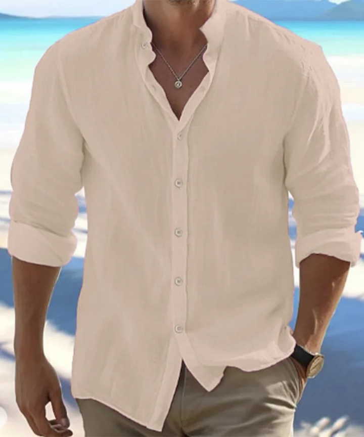 Camisa casual de manga larga