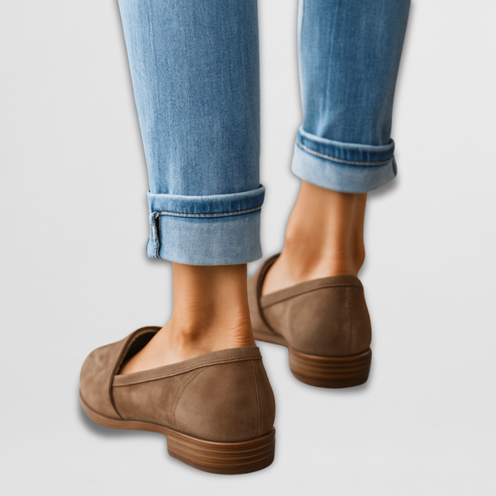 Claire™ | Mocasines de ante suave