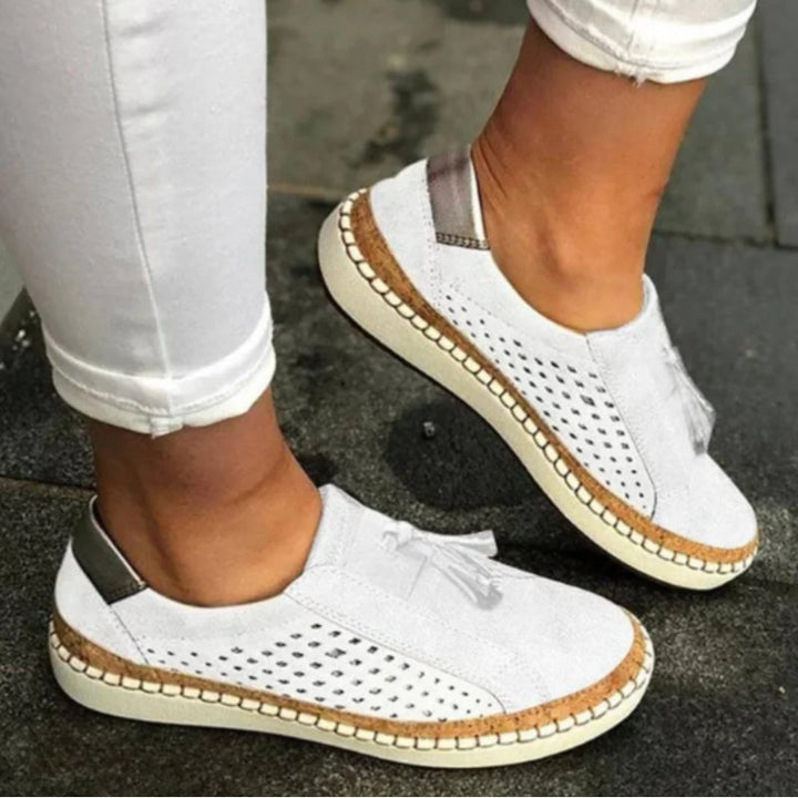 Pantuflas ortopédicas sin cordones