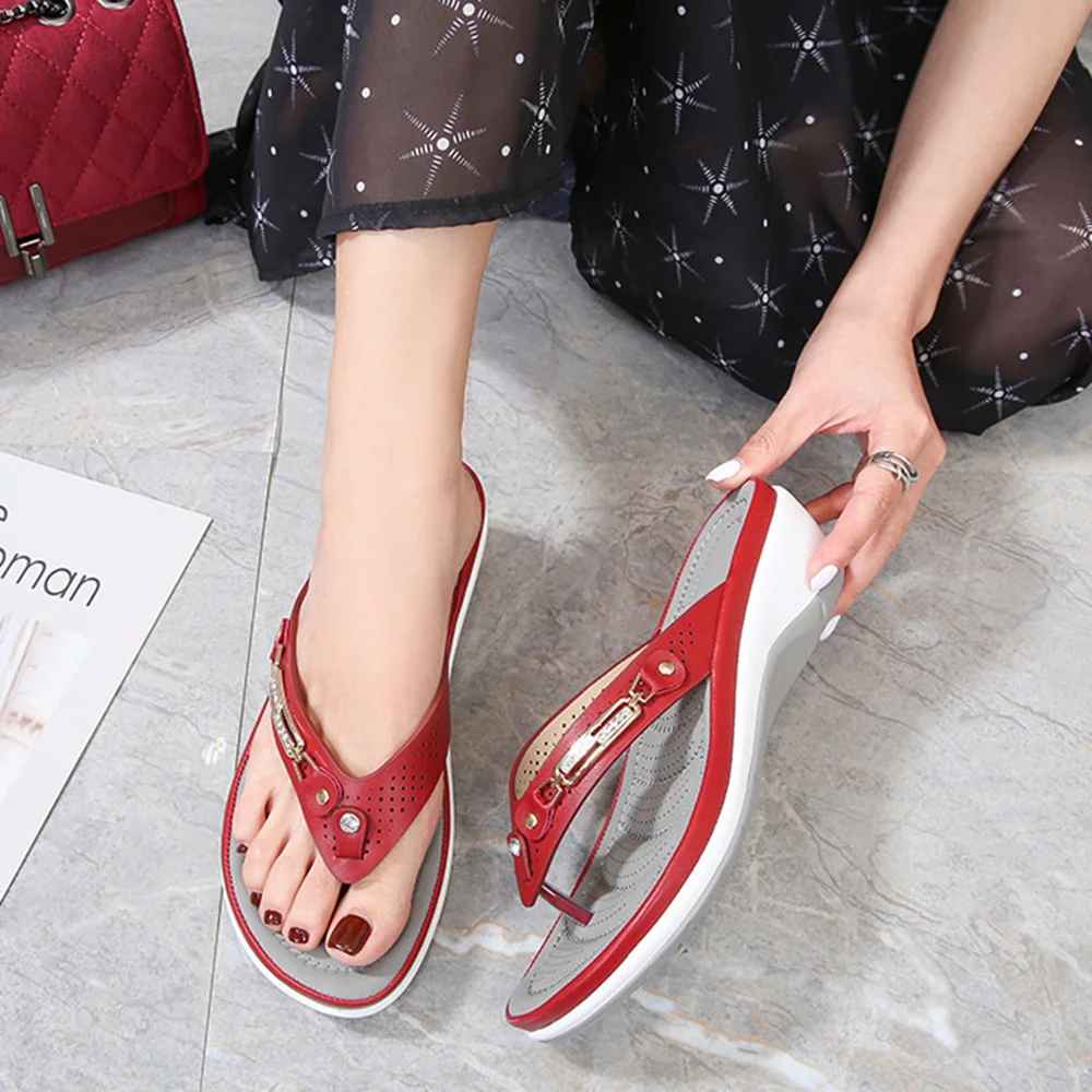 Chanclas ortopédicas con amortiguación suave