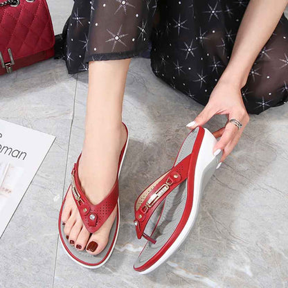 Chanclas ortopédicas con amortiguación suave