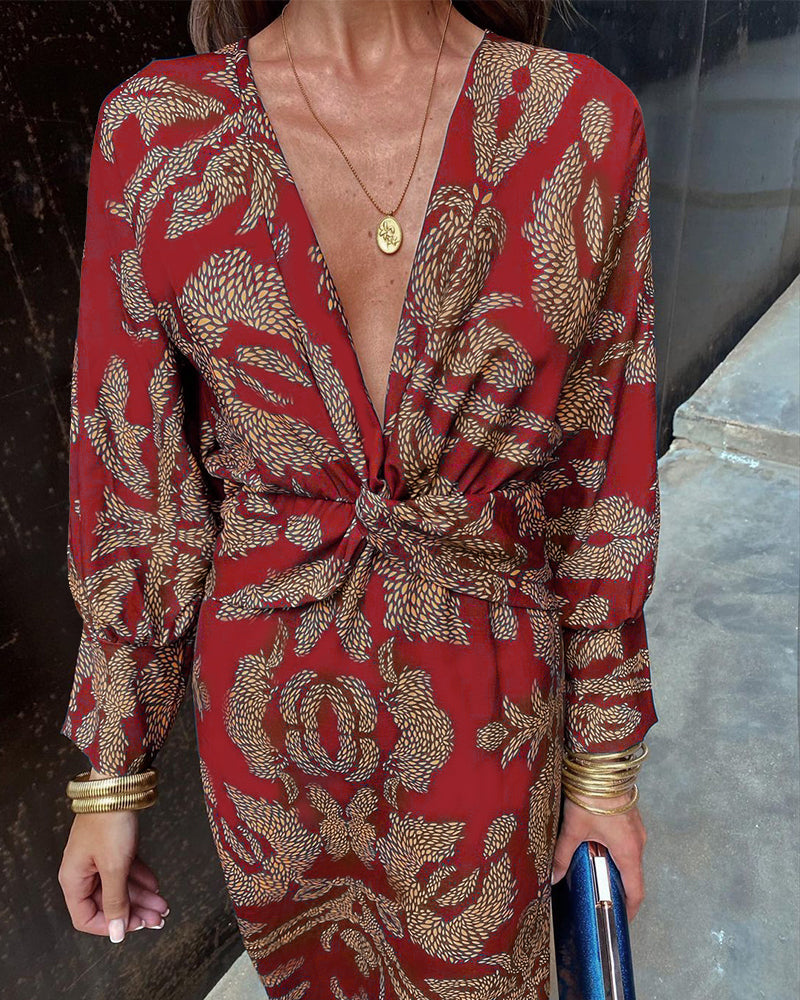 Vestido Midi Refinado