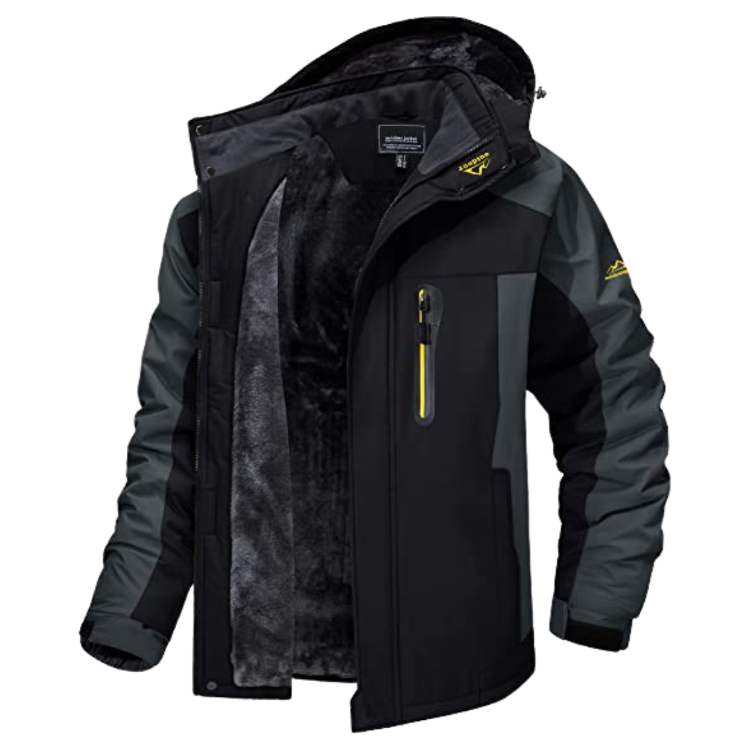 Men’s Zip-Up Heavy-Duty Winter Jackets