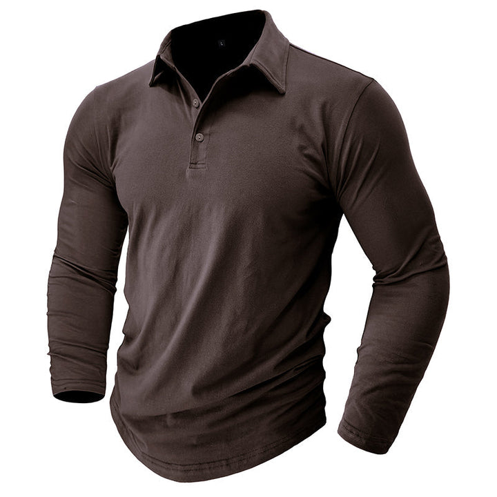 Polo de manga larga Modern Edge