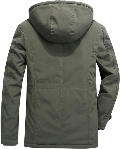 Men’s Warm Hood Heavy-Duty Winter Jackets