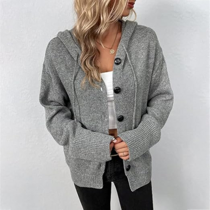 Women’s Winter Hooded Cardigan