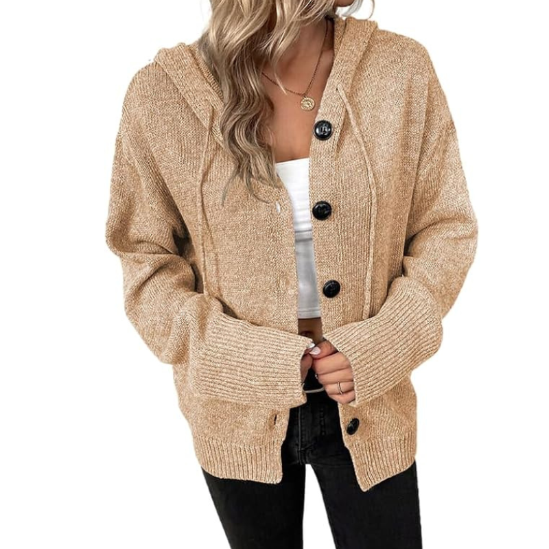 Women’s Winter Hooded Cardigan