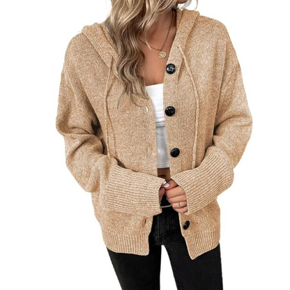 Women’s Winter Hooded Cardigan