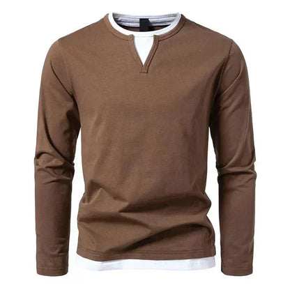 Premium Long Sleeve Shirt Made from Combed Cotton