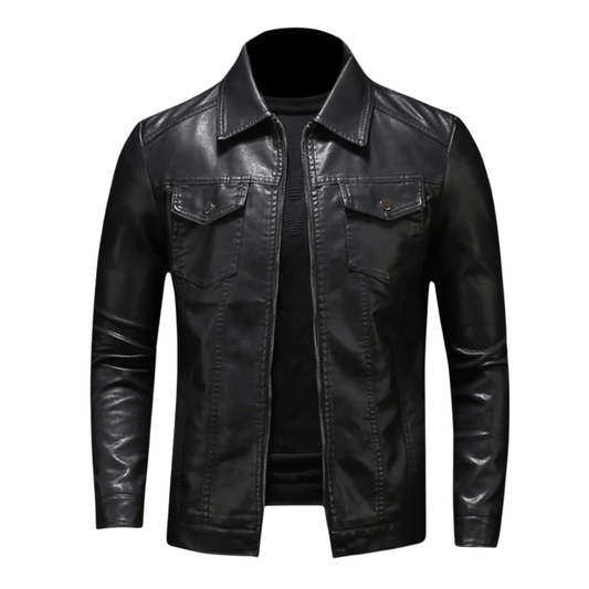 Chaqueta de cuero Alessandro