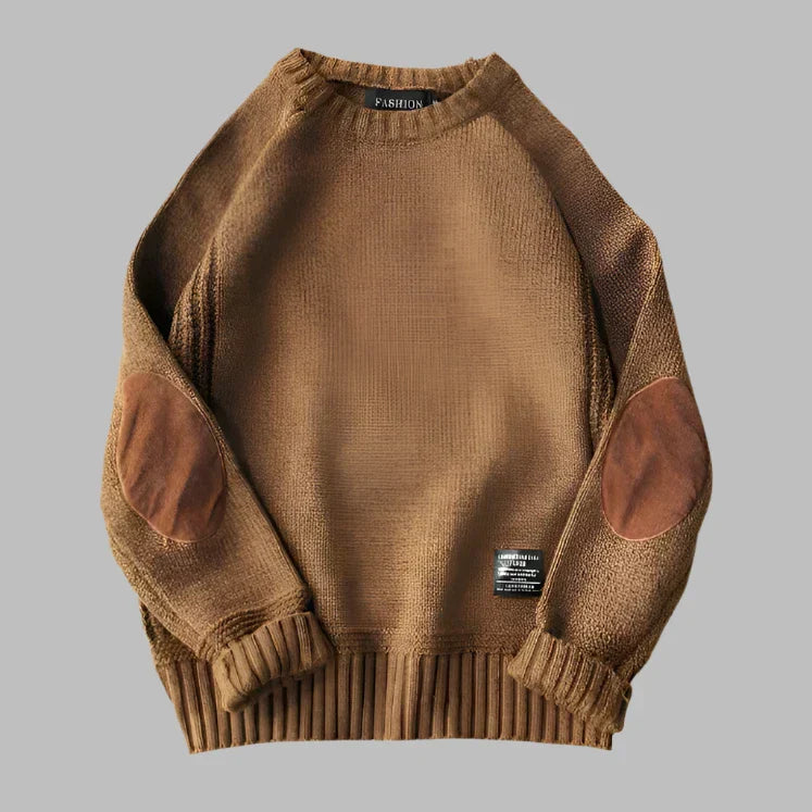 Elegante suéter de invierno