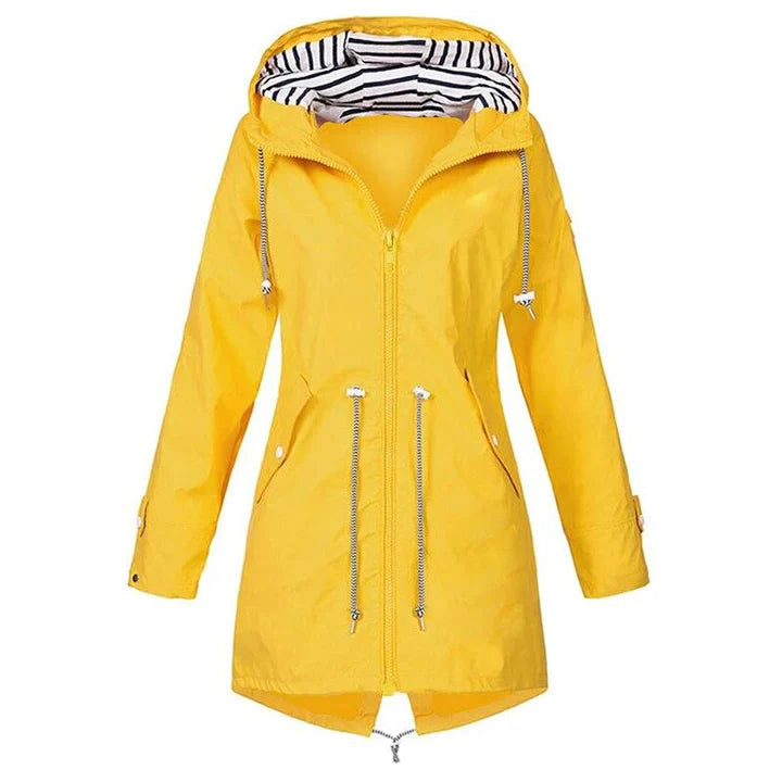 Women’s Casual Hooded Lightweight Raincoat