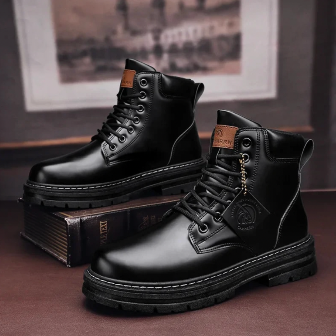Heavy Duty Ankle Lace Up Boots For Men