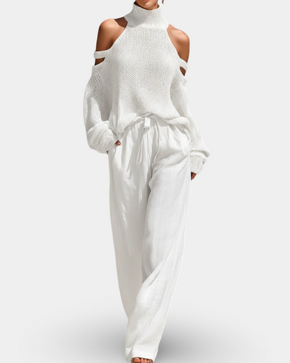 Camile | Fashionable Knit Set and Pants