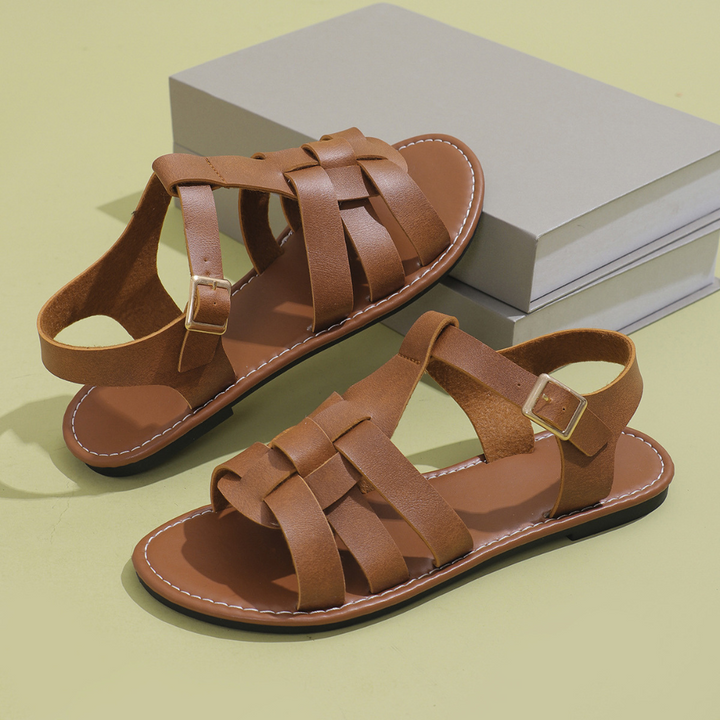 Sandalias Gladiador de Cuero Napoli Breeze