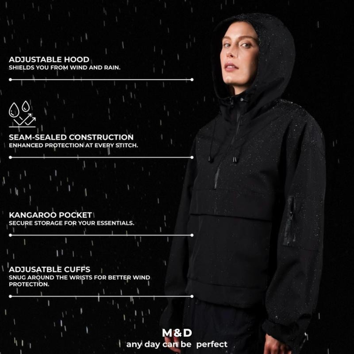 M&D™ - Waterproof Oversized Hoodie Coat