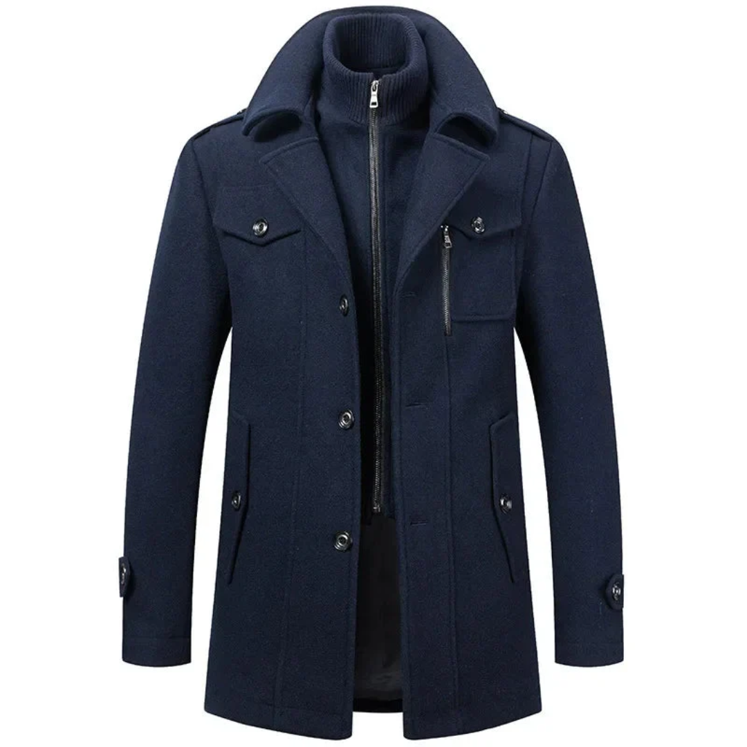 Abrigo de invierno de dos piezas para hombre
