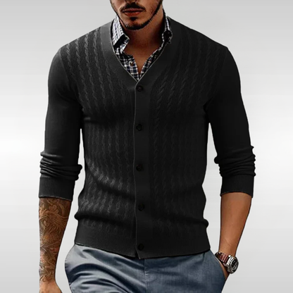 CABLE KNIT CARDIGAN | REFINED STYLE, ALL-DAY COMFORT