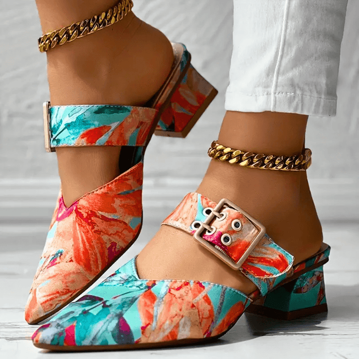Zapatos de tacón Brights Rainbow