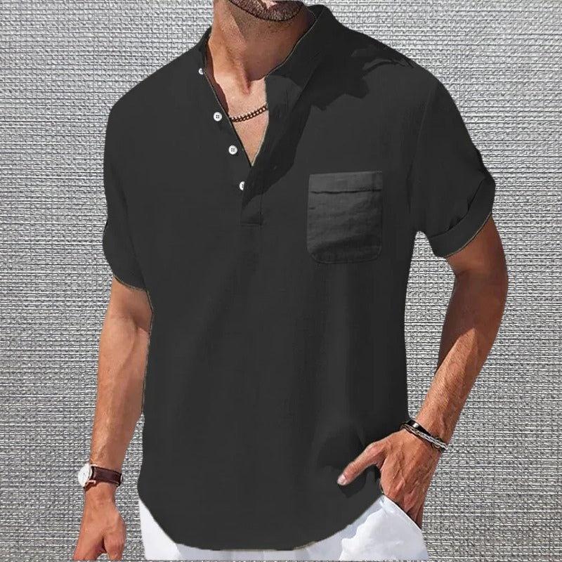 Camisa de bolsillo elegante