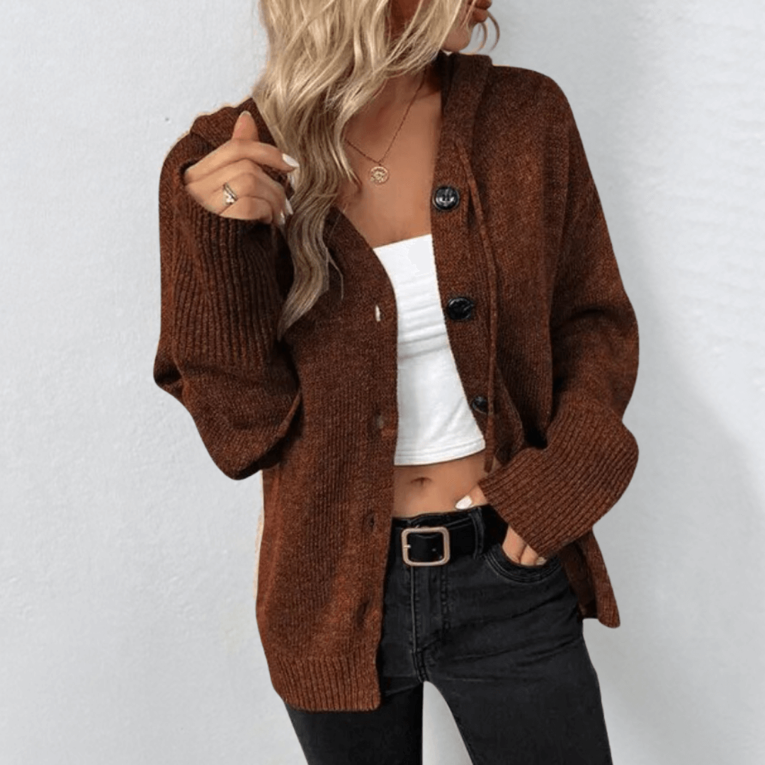 Women’s Winter Hooded Cardigan