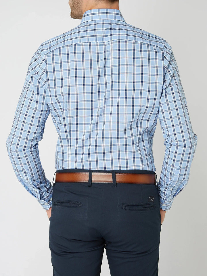 Men's Checkered Button-Down Shirt