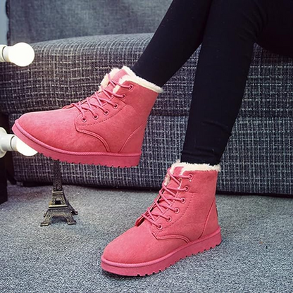 Women’s Winter Lace-Up Ankle Boots