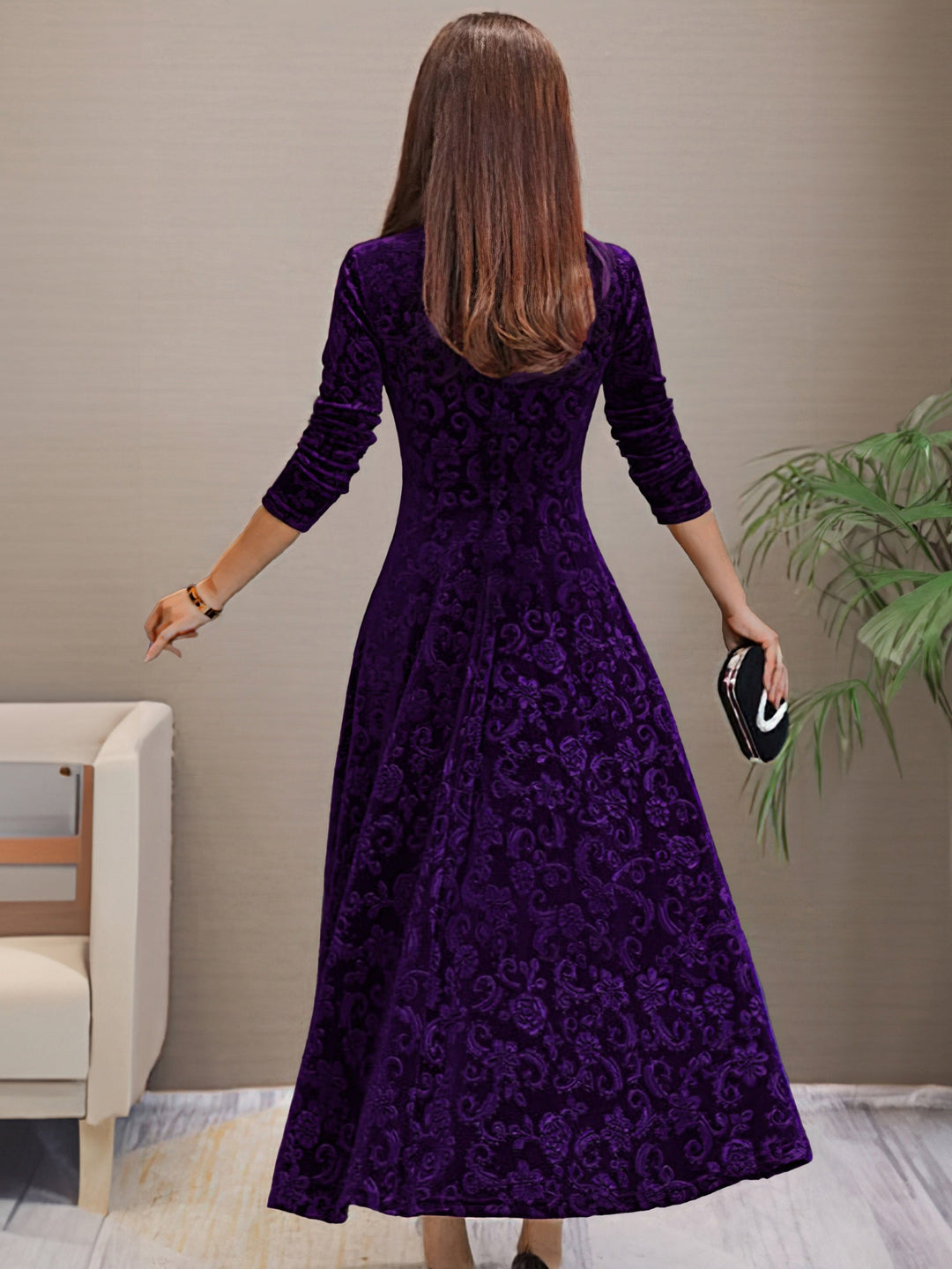 Velvet Elegance Dress