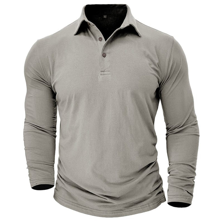 Elegante polo de corte entallado