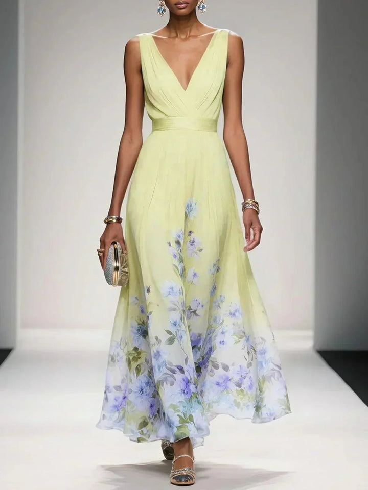Isabella | Vestido floral para invitada de boda para mujer