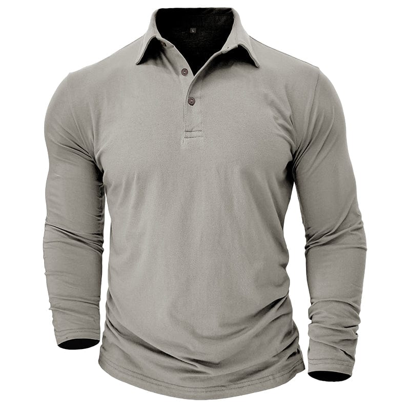 Muscle Fit Longsleeve Polo
