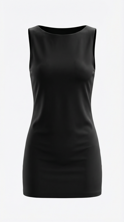 Sleek Muse Mini Dress