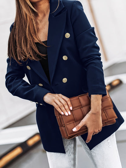 Women’s Casual Workwear Button Blazer